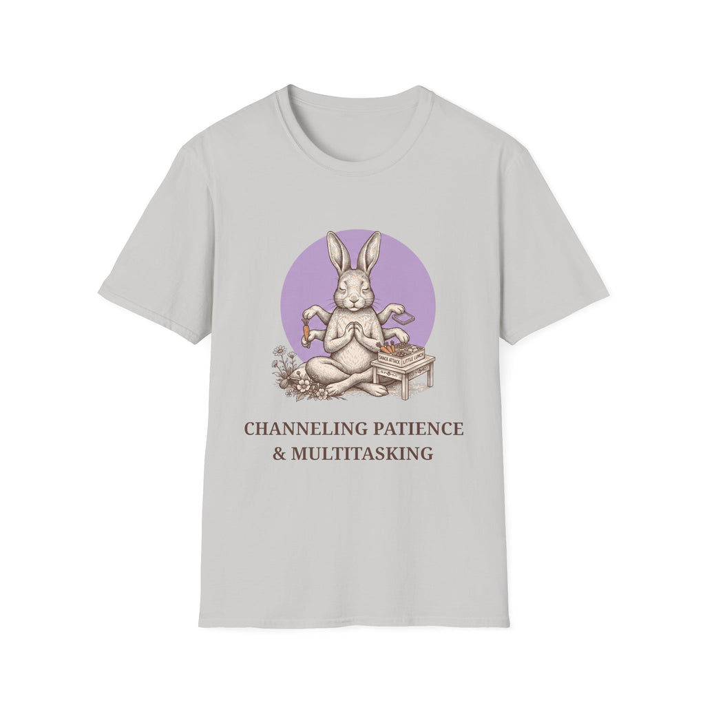 Meditating Bunny T‑Shirt