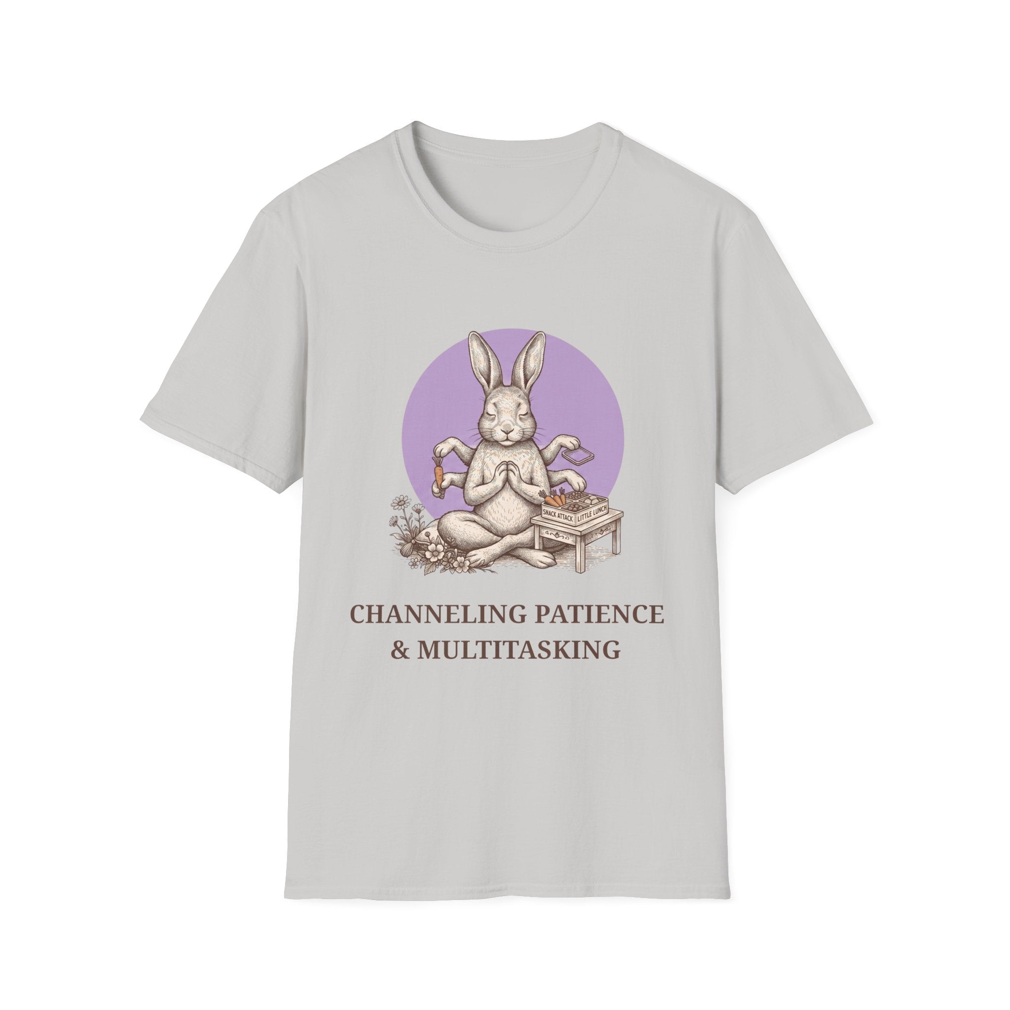 Meditating Bunny T‑Shirt