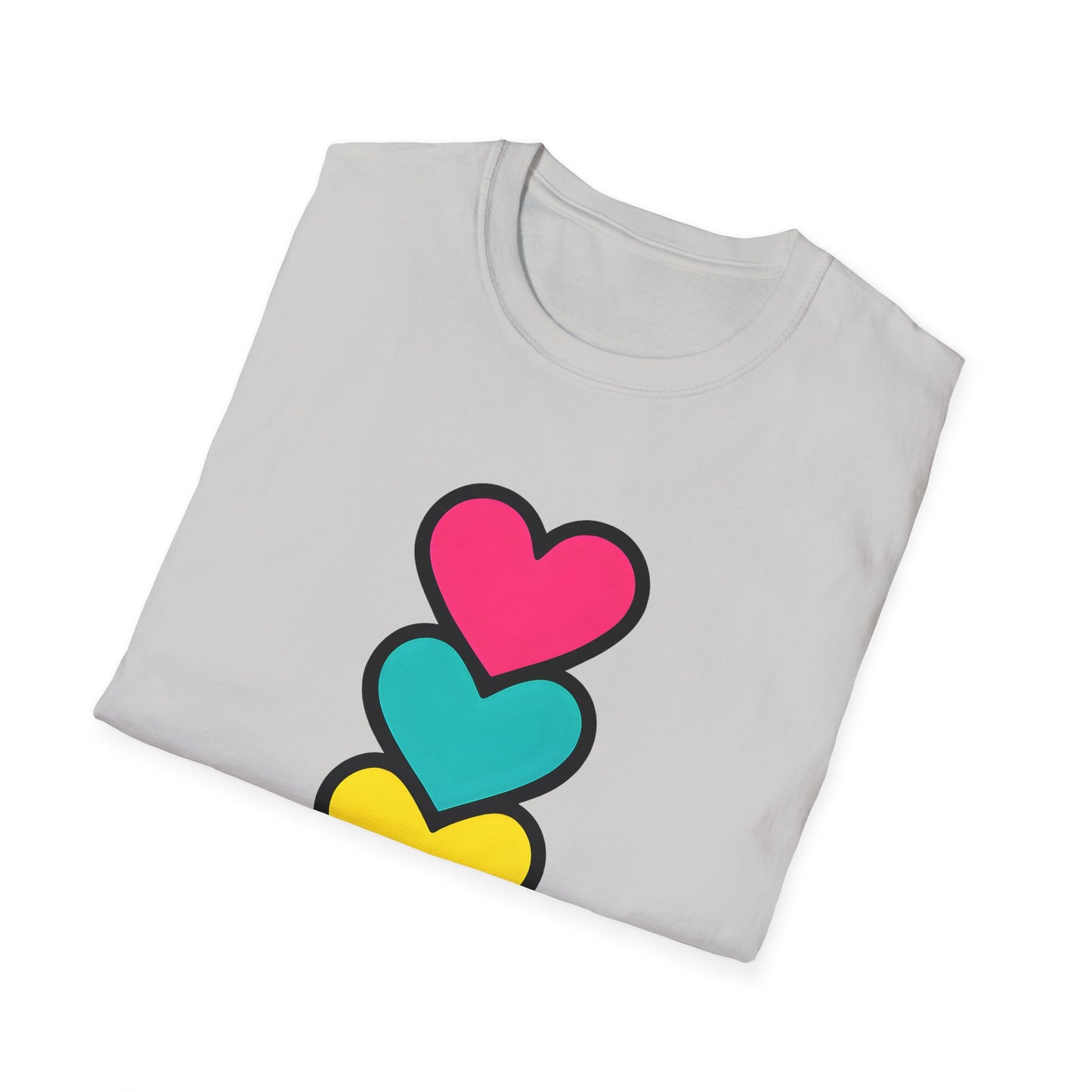 Colorful Love Heart T-Shirt