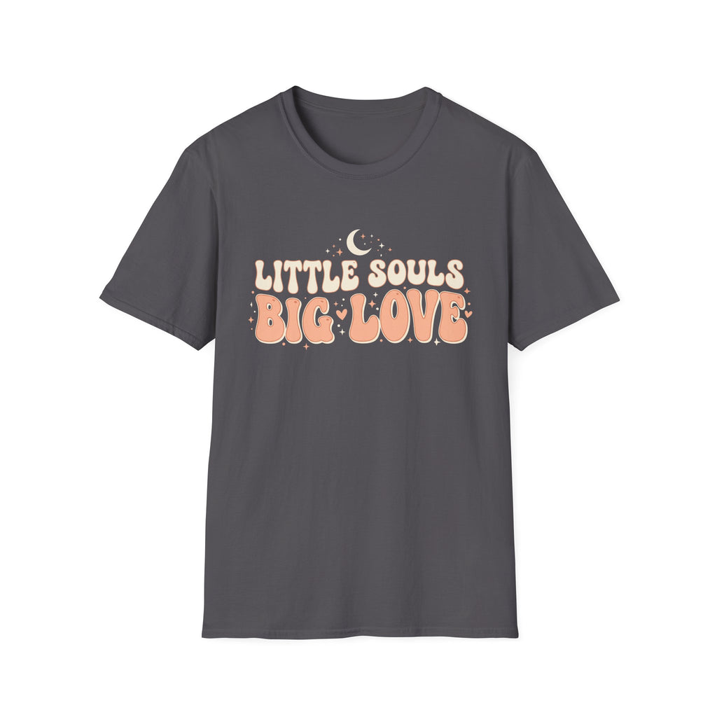"Little Souls, Big Love" Retro Baby & Mom T-shirt