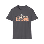 "Little Souls, Big Love" Retro Baby & Mom T-shirt
