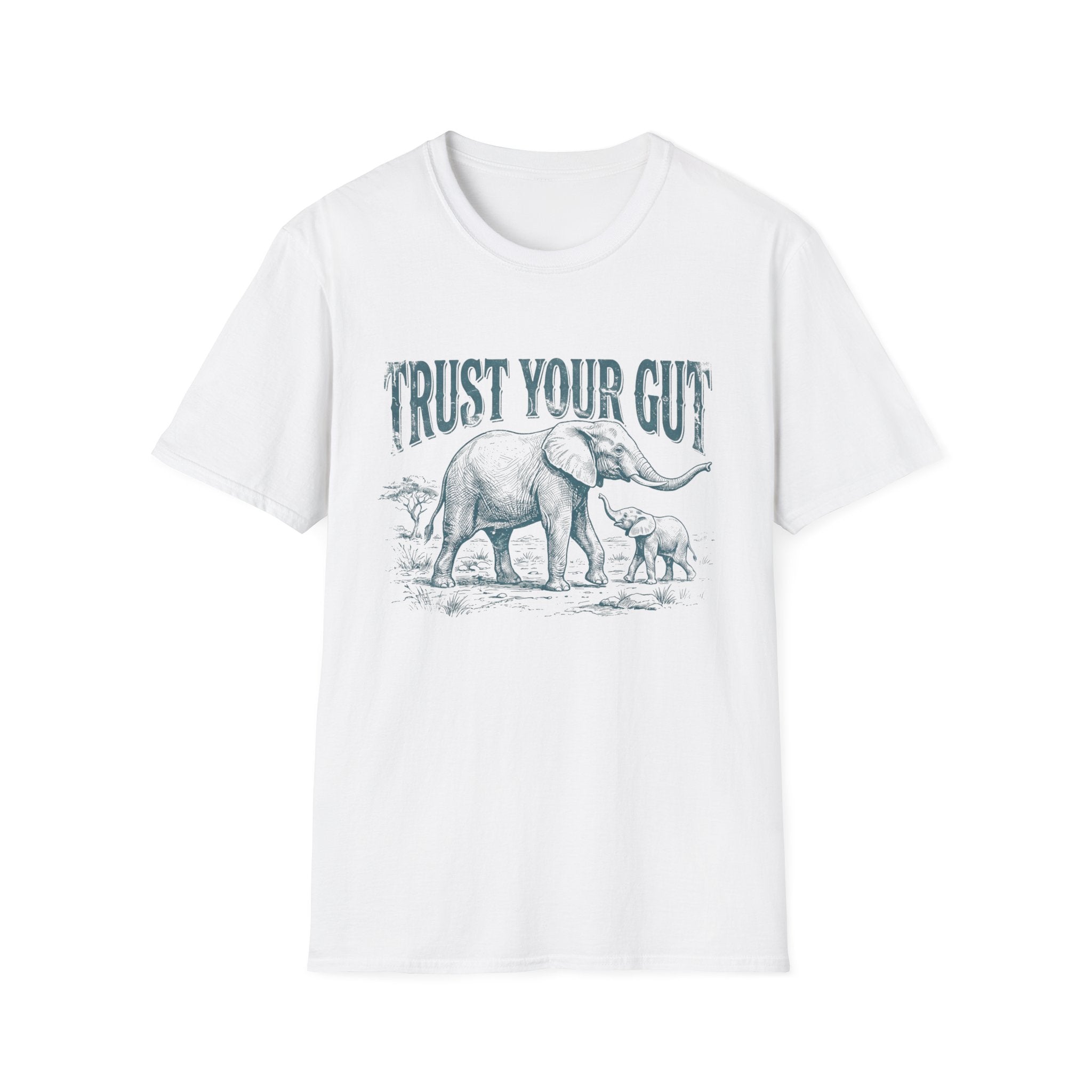 Trust Your Gut Elephant T-Shirt