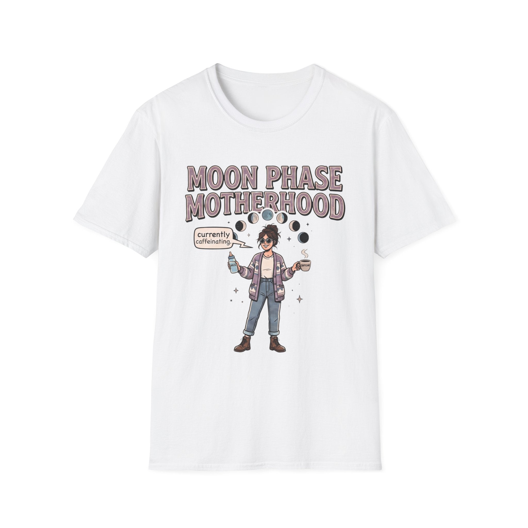 Moon Phase Motherhood T-Shirt