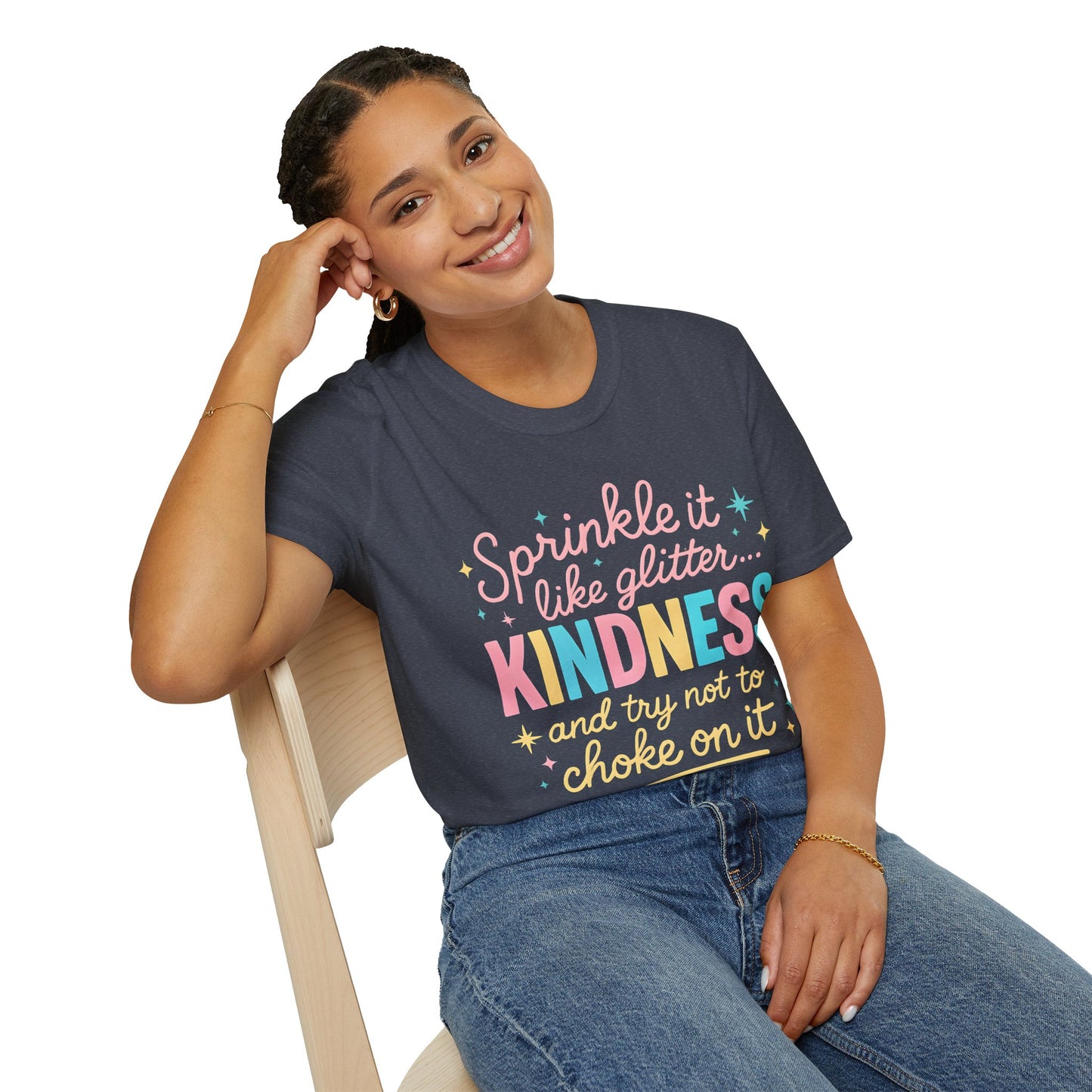 Kindness Glitter T-Shirt