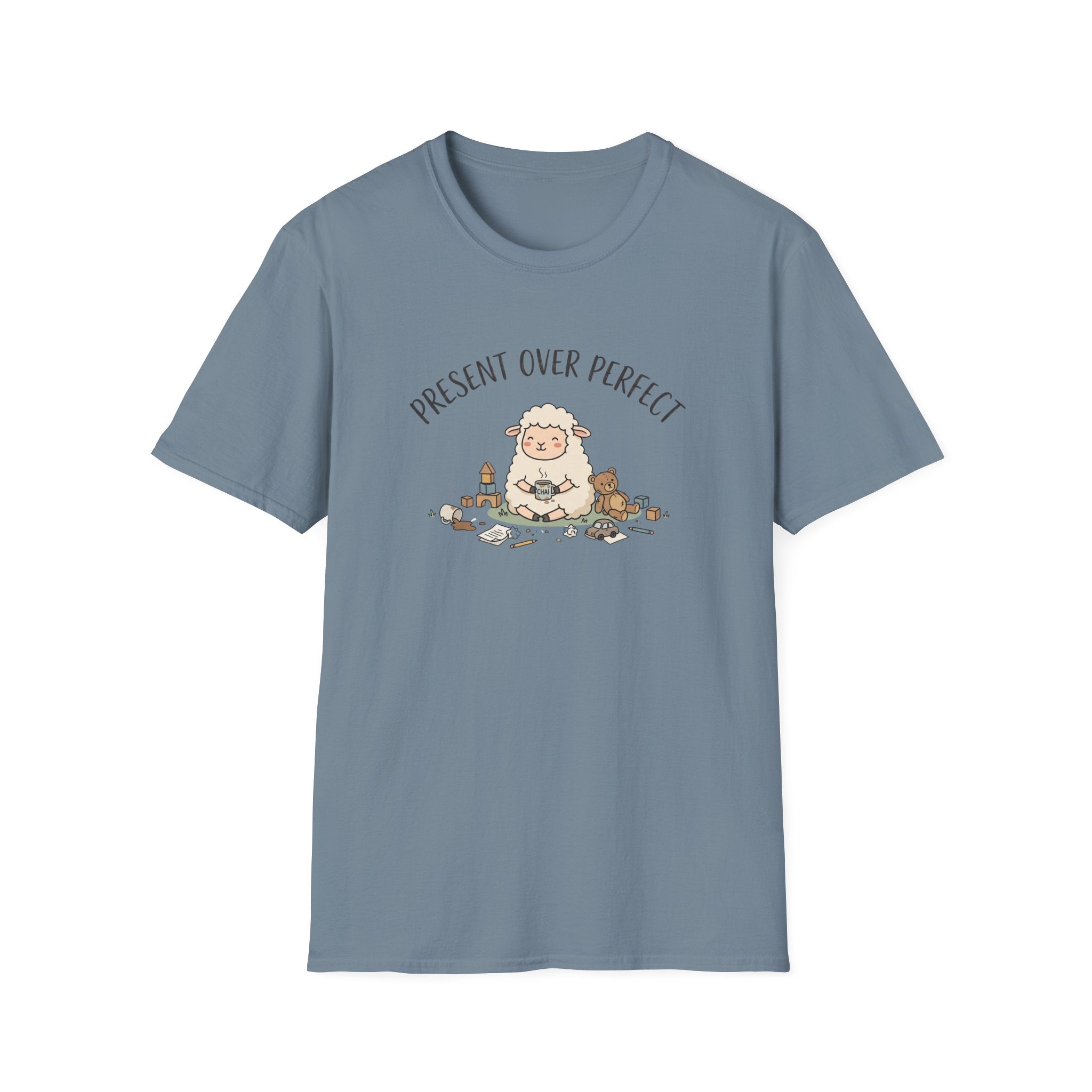 Sheep 'Present Over Perfect' T‑Shirt