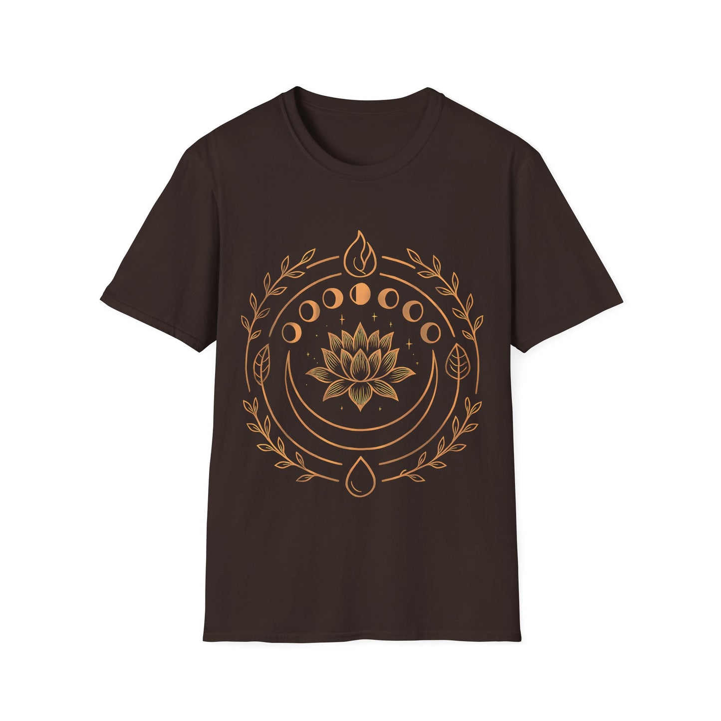 Bohemian Lotus Moon T-Shirt