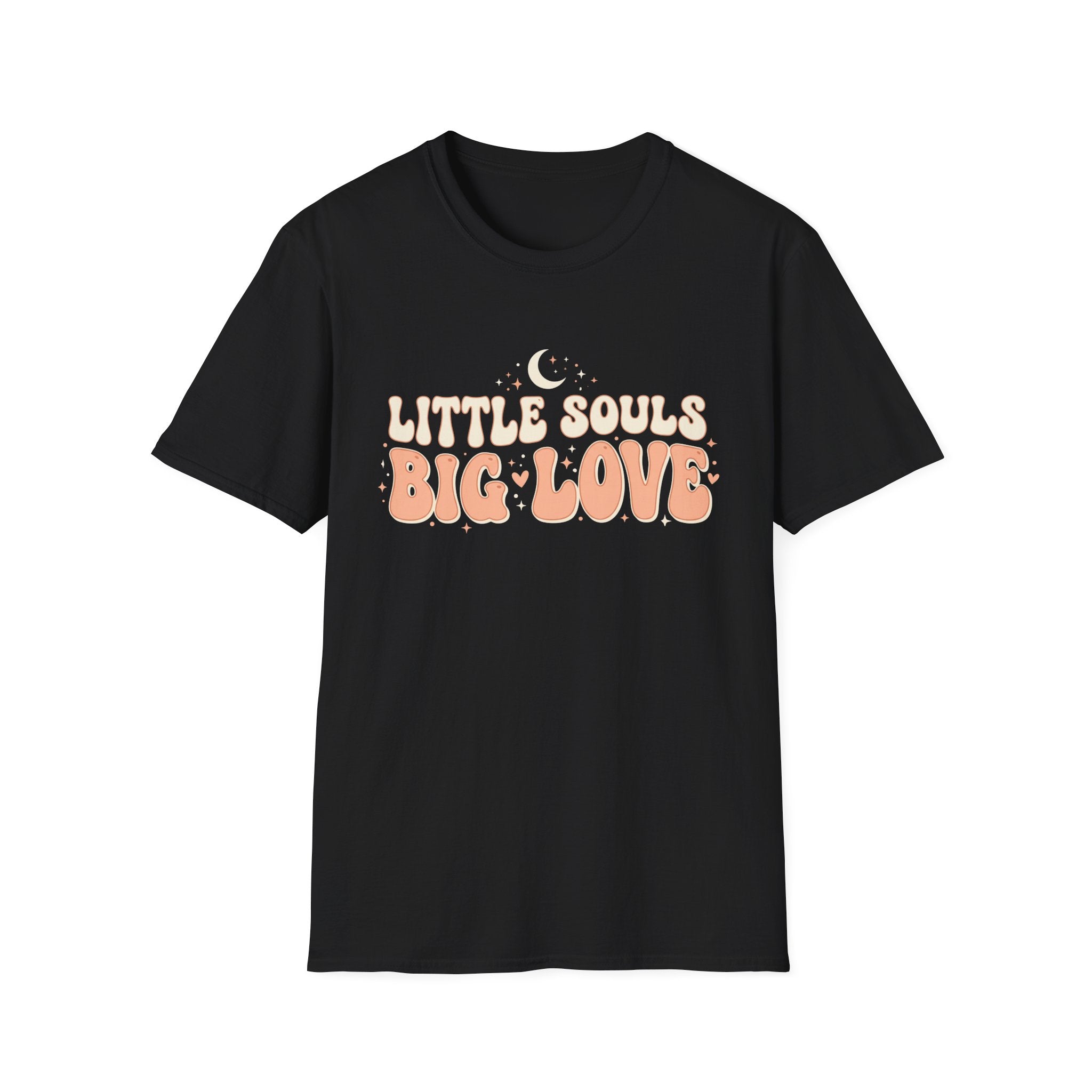"Little Souls, Big Love" Retro Baby & Mom T-shirt