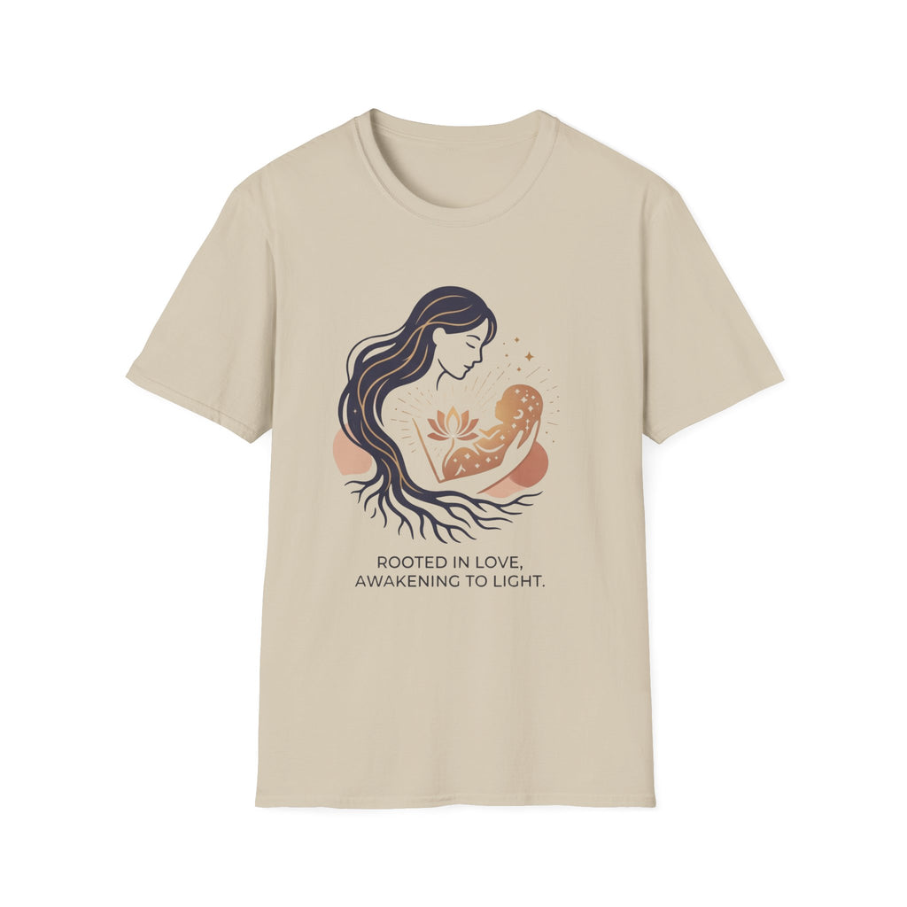 'Rooted in Love, Awakening to Light' T-shirt