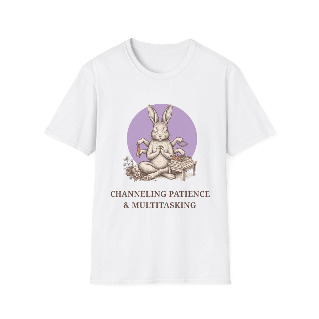 Meditating Bunny T‑Shirt