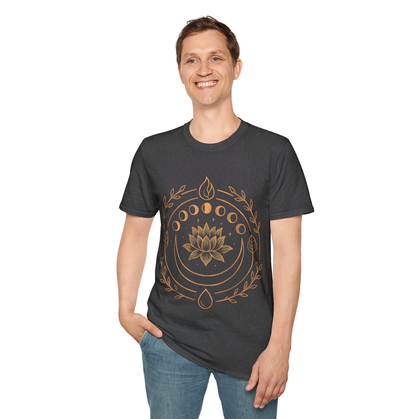 Bohemian Lotus Moon T-Shirt