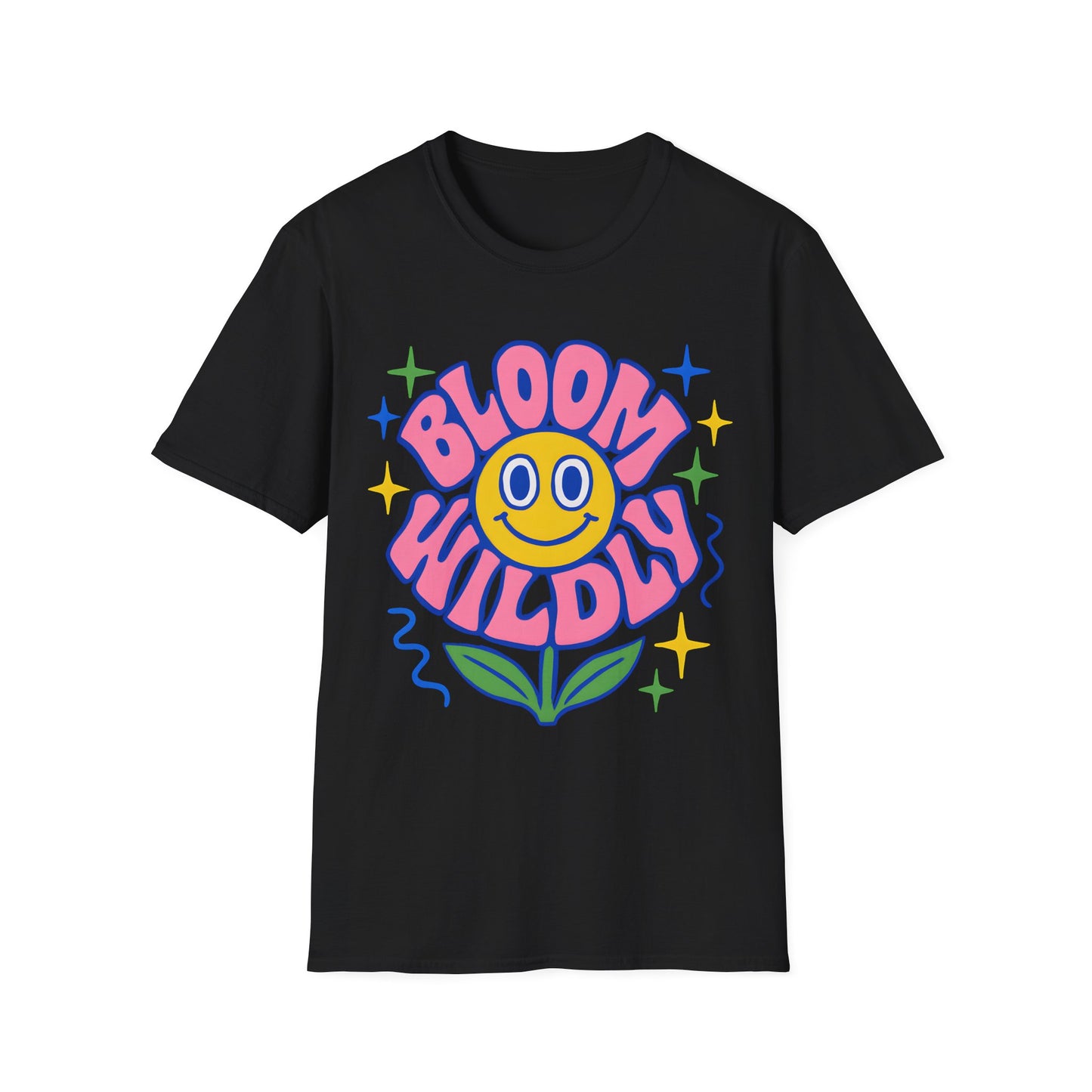 Bloom Wildly Graphic T-Shirt