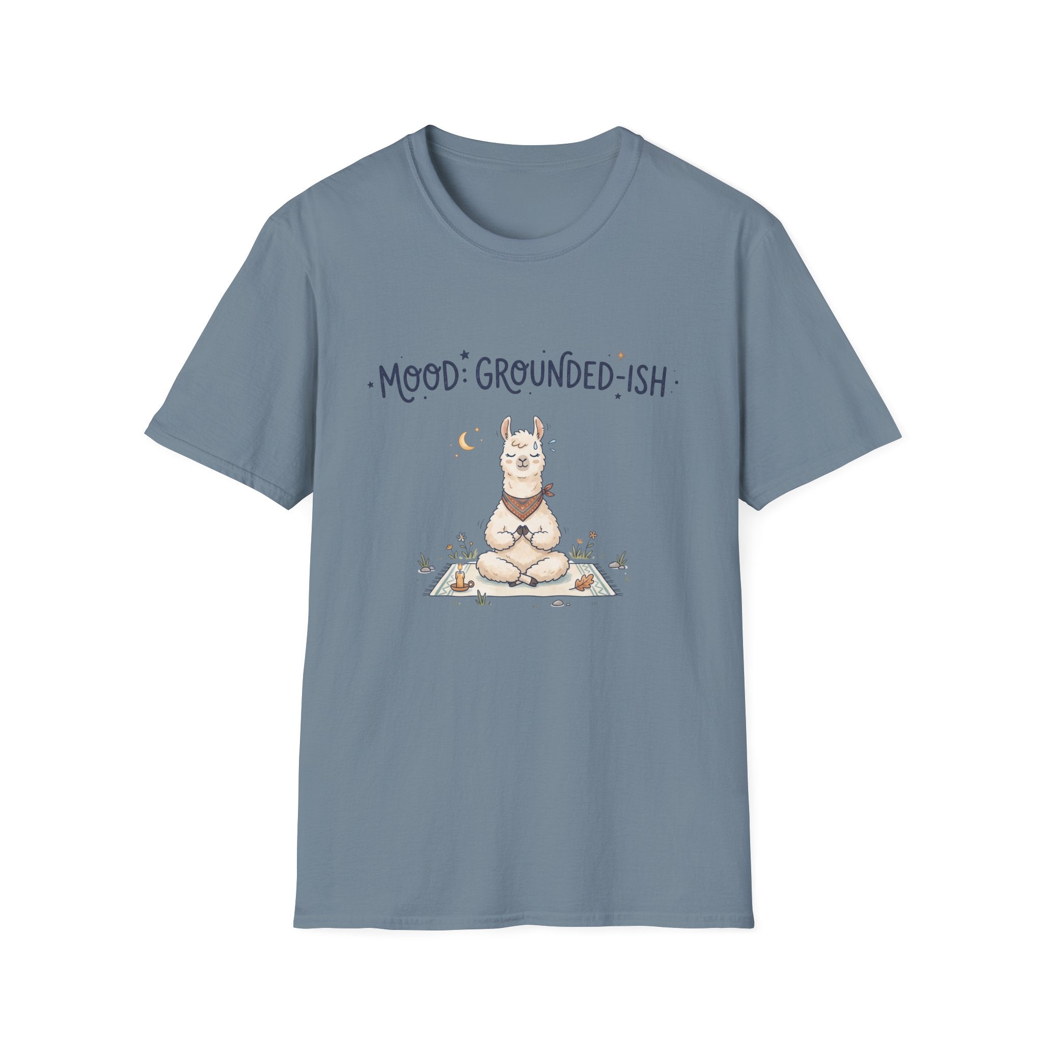 Mood: Grounded-ish Llama T-Shirt