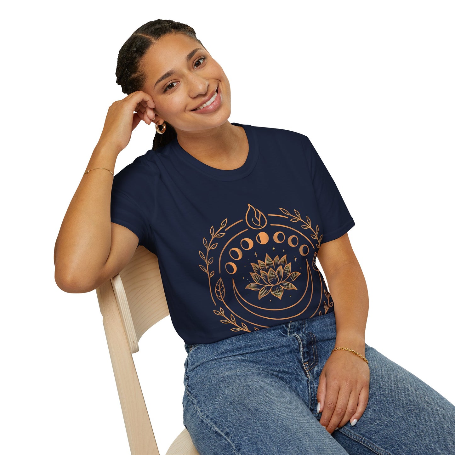 Bohemian Lotus Moon T-Shirt