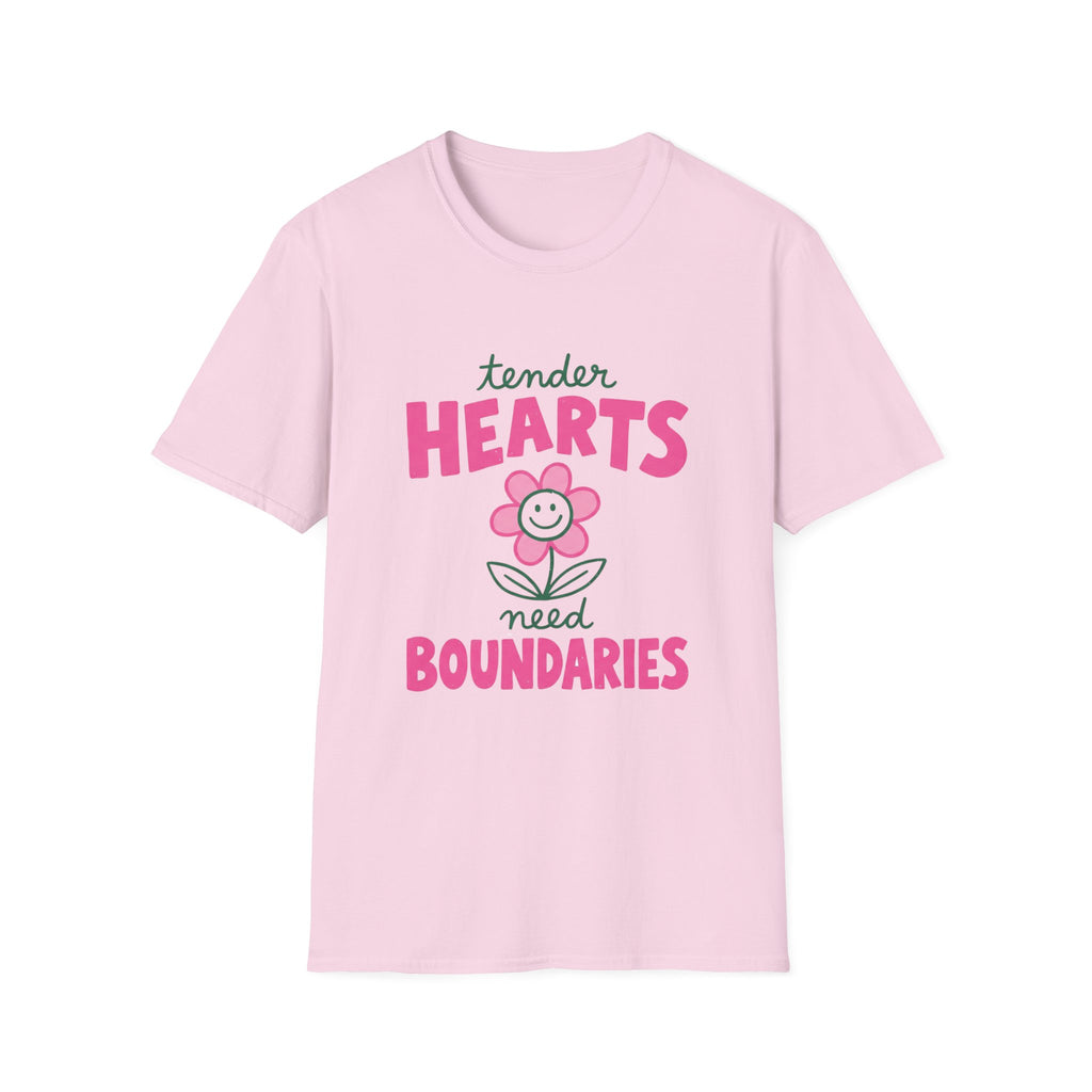 Tender Hearts Need Boundaries T-shirt