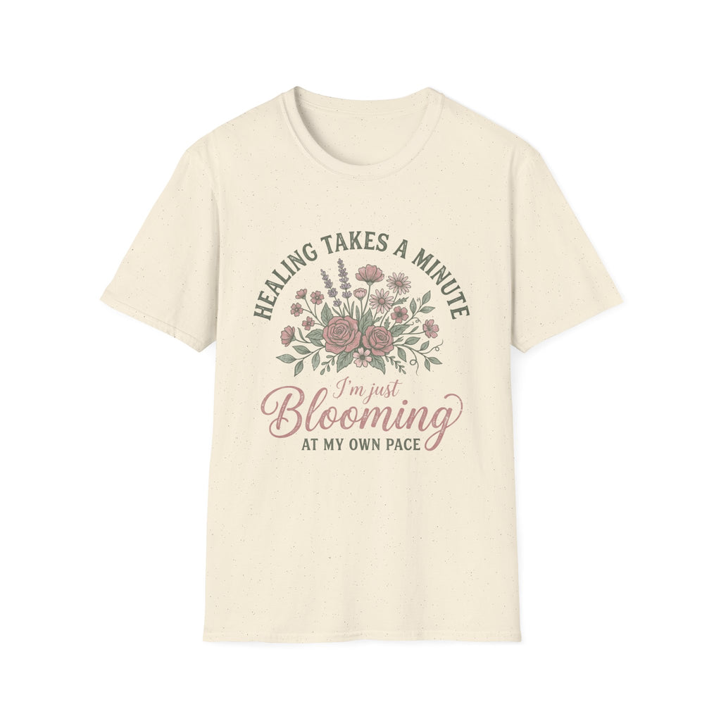 Healing Takes a Minute Floral T-Shirt