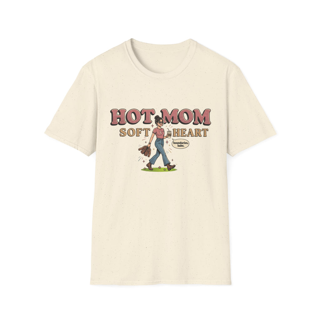 Hot Mom Soft Heart T-Shirt