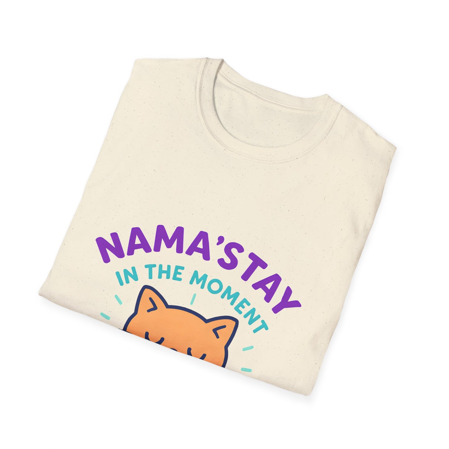 Cute Meditating Cat Yoga Tee