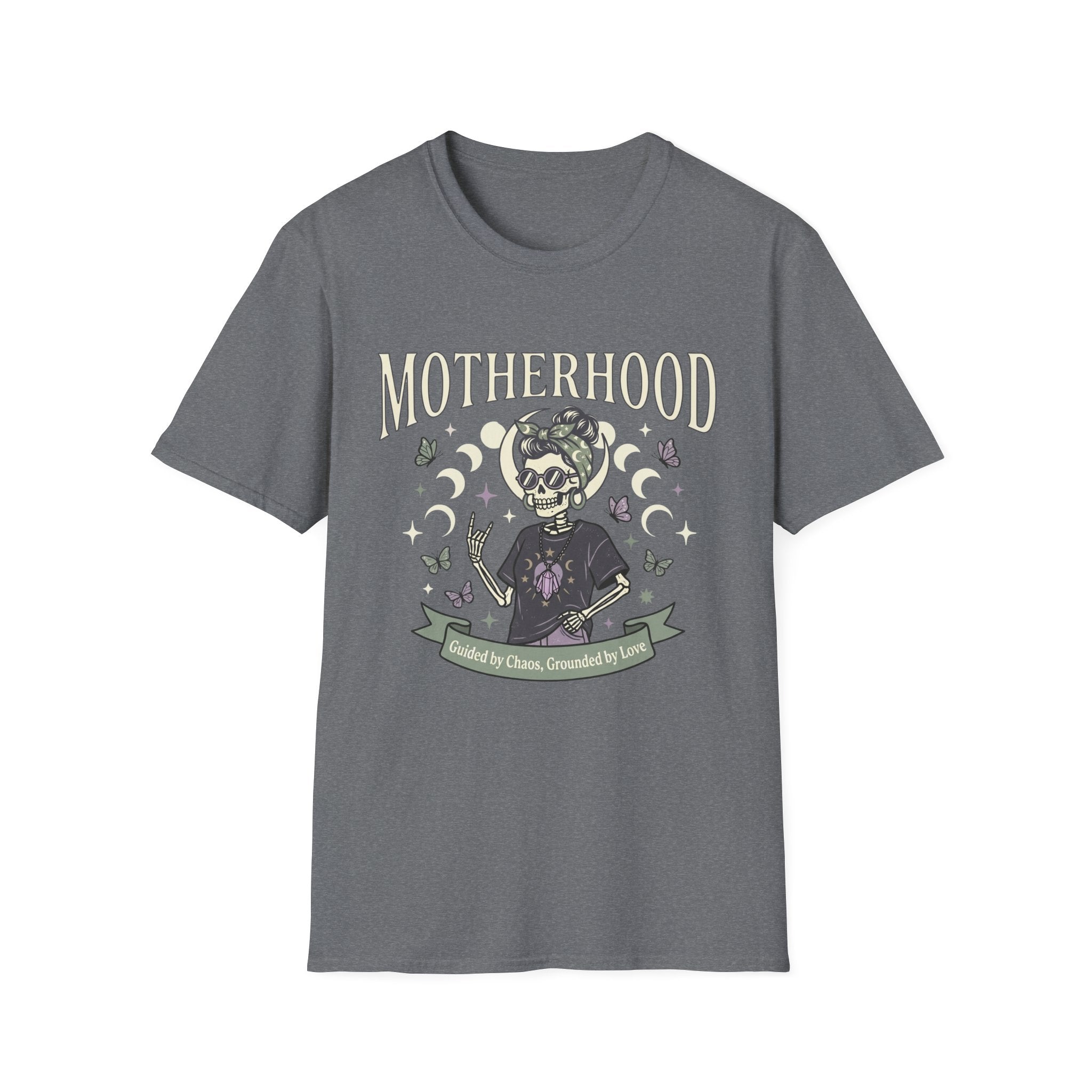 Gothic Mom with Moon Phases T-shirt