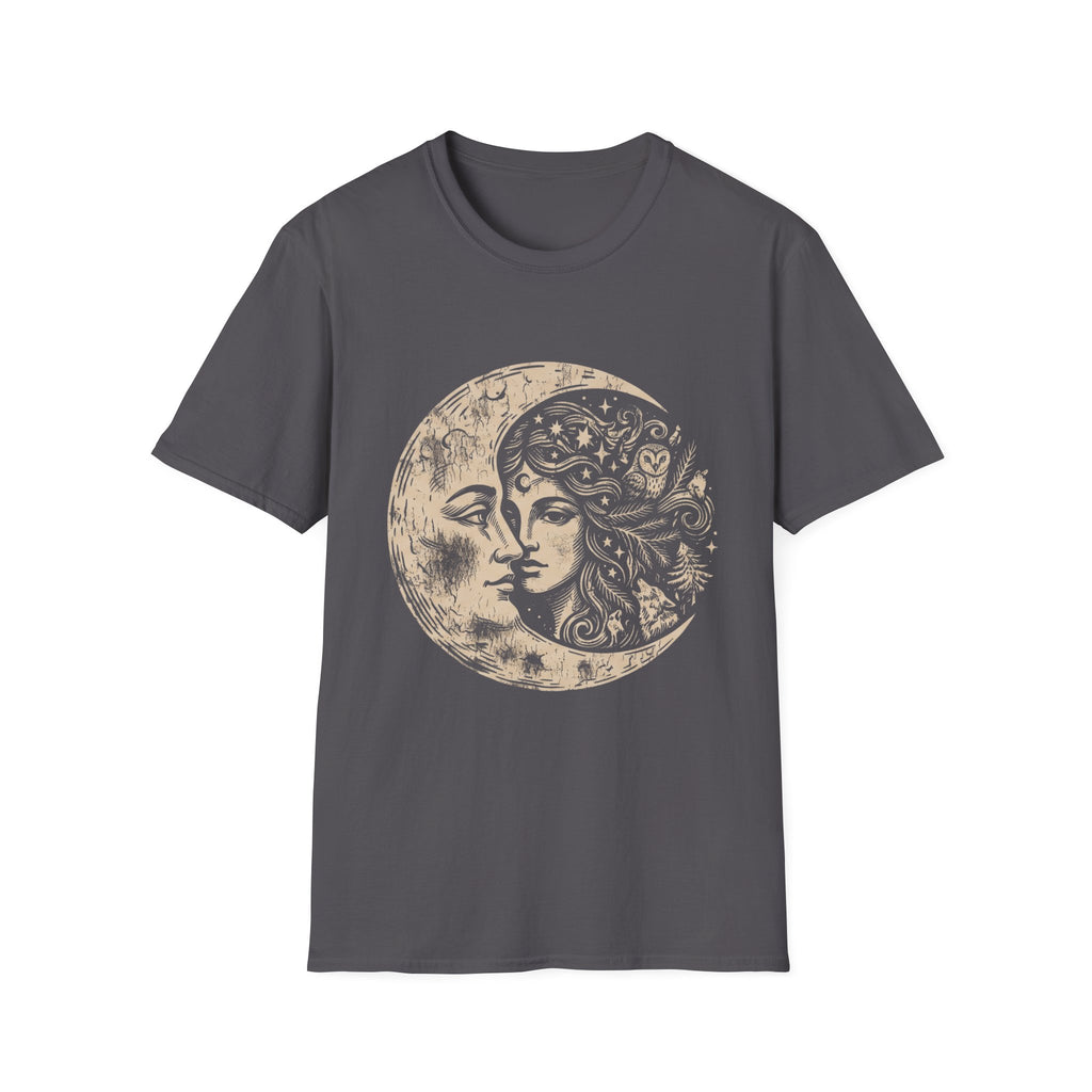 Moon Face Graphic T-Shirt