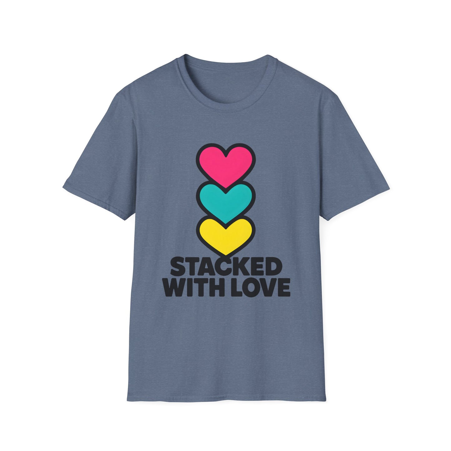 Colorful Love Heart T-Shirt