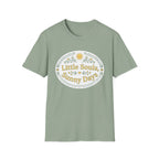 "Little Souls, Sunny Days" Retro Sunflower Graphic T-shirt