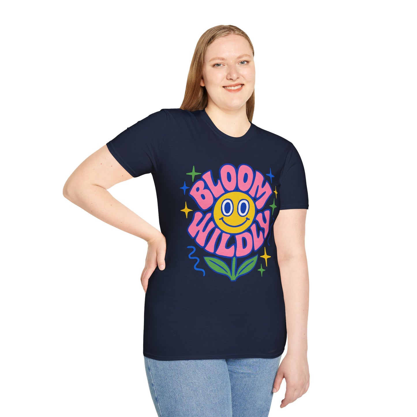 Bloom Wildly Graphic T-Shirt
