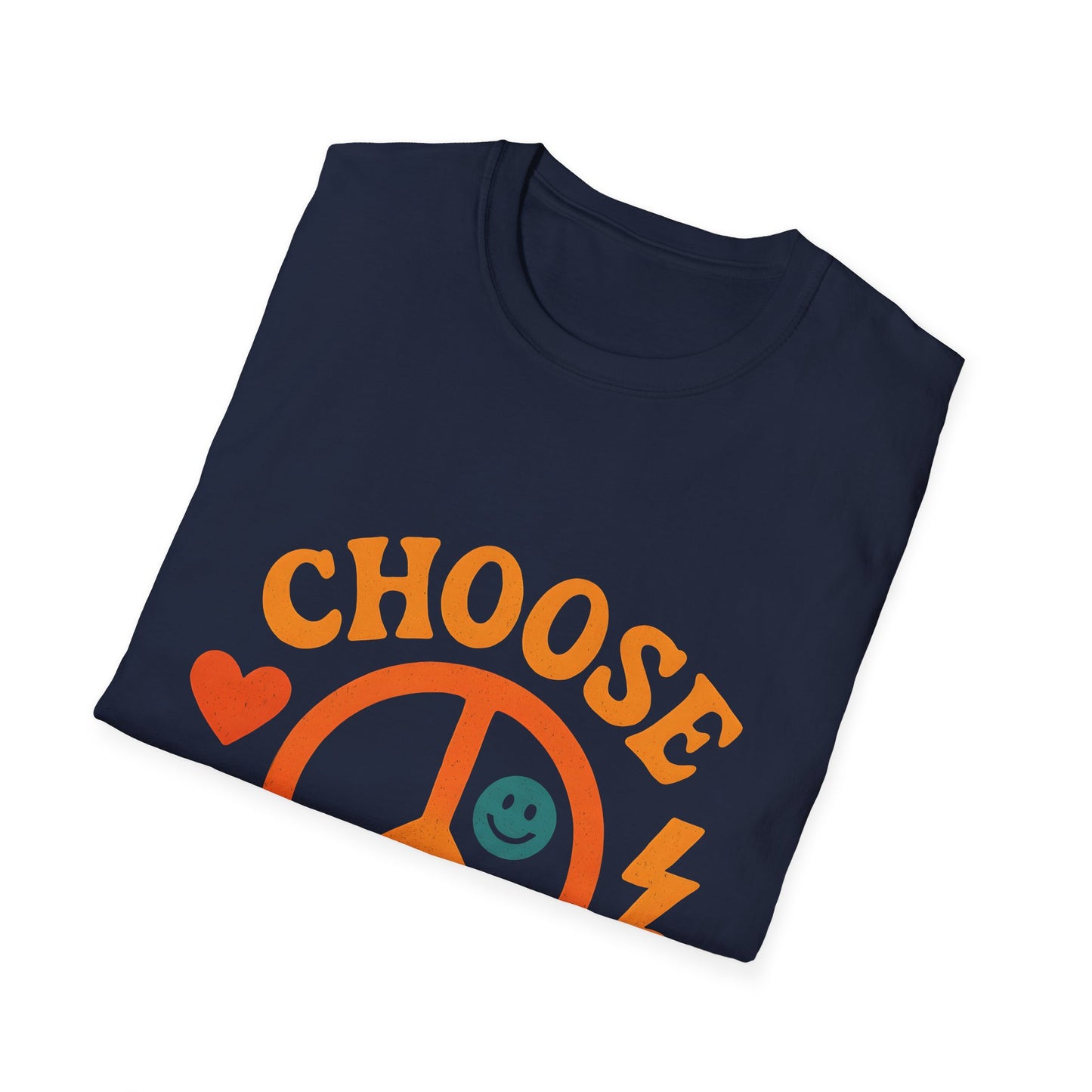 Choose Peace Retro Peace Sign T-Shirt
