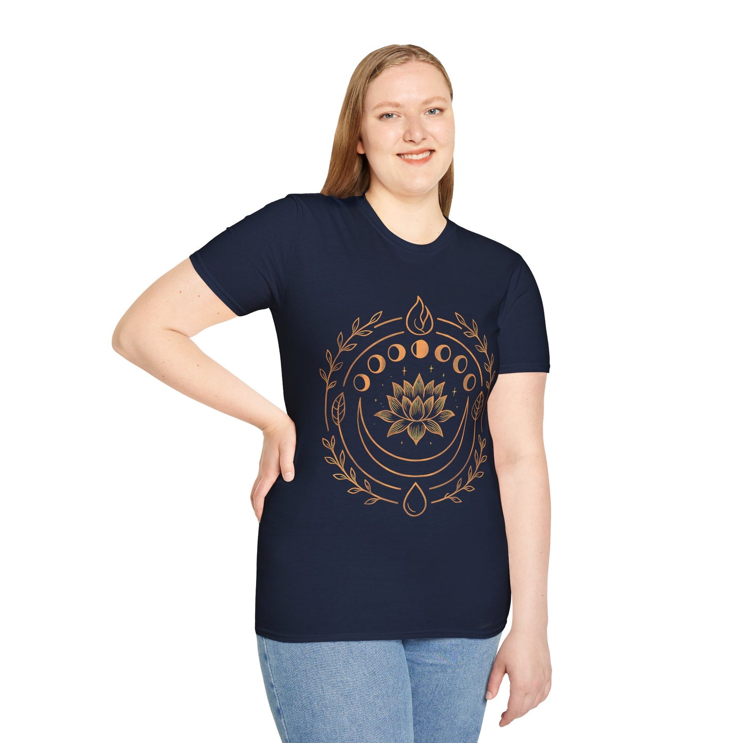 Bohemian Lotus Moon T-Shirt