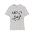 Steady Elephant Graphic T‑Shirt