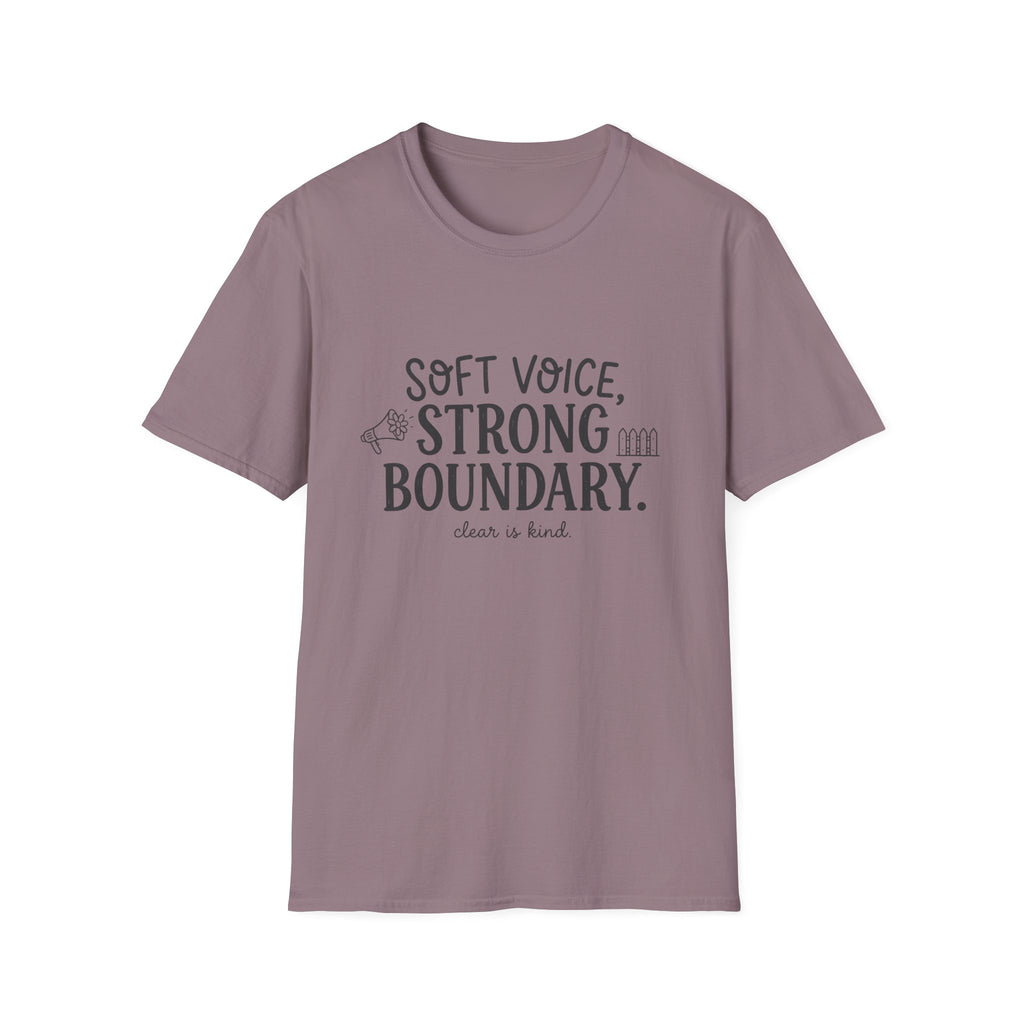 Soft Voice, Strong Boundary T-shirt