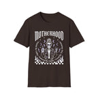 Motherhood Skull Fueled by Coffee T-Shirt