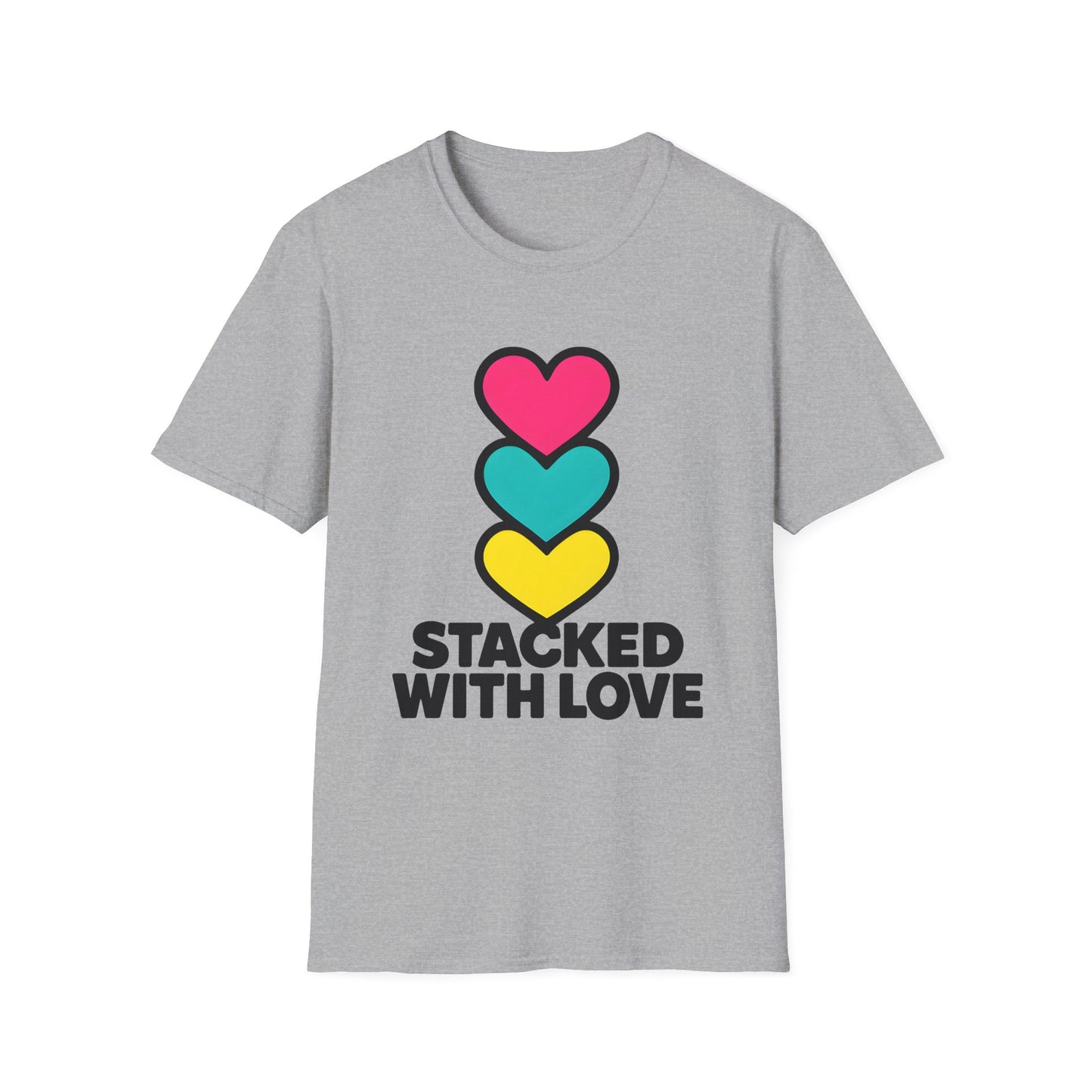 Colorful Love Heart T-Shirt