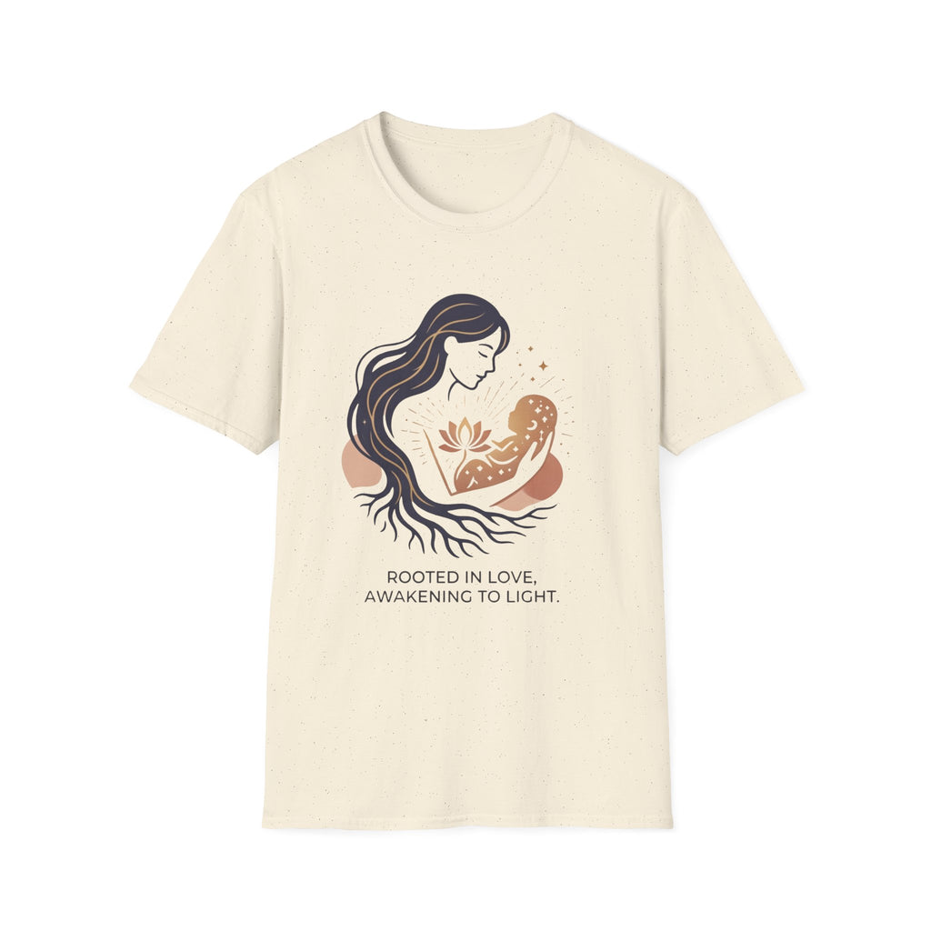 'Rooted in Love, Awakening to Light' T-shirt