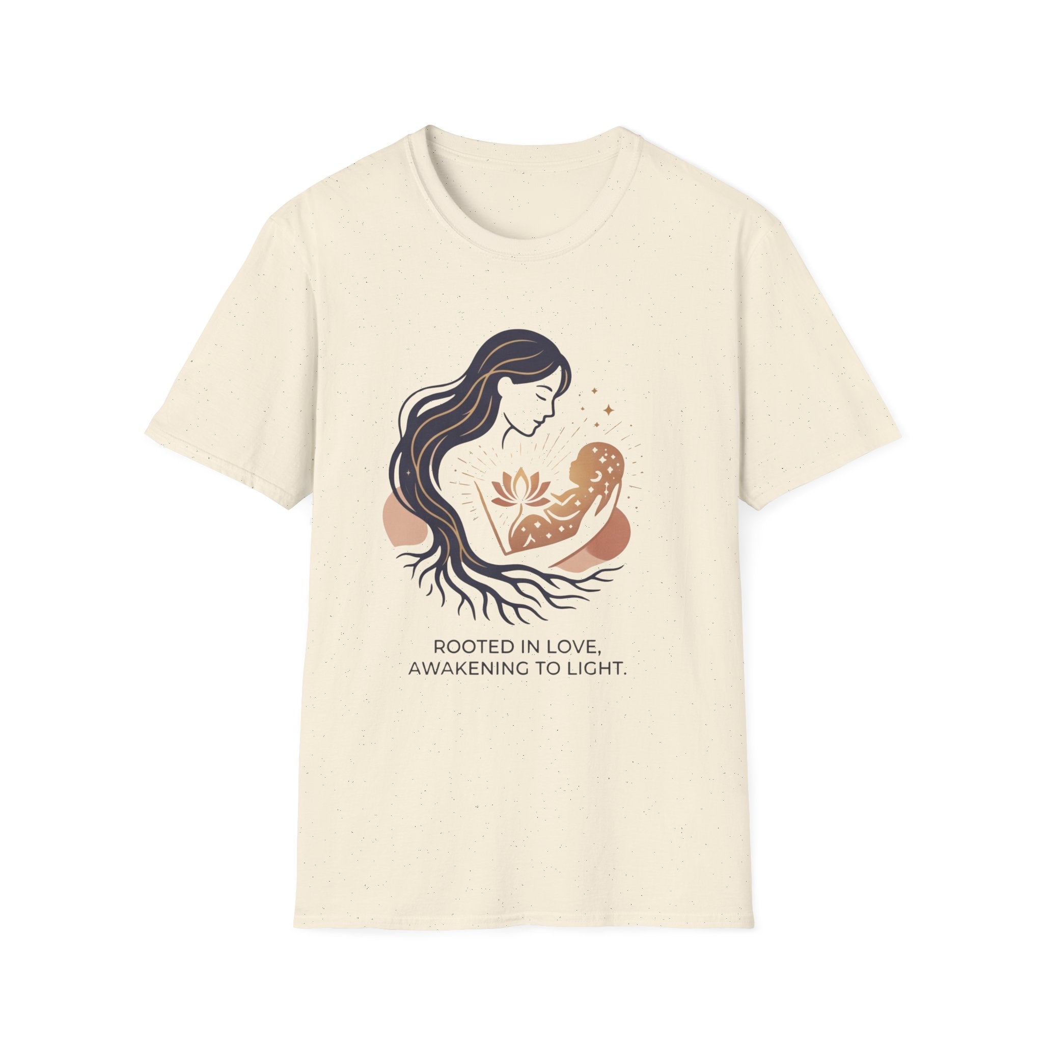 'Rooted in Love, Awakening to Light' T-shirt