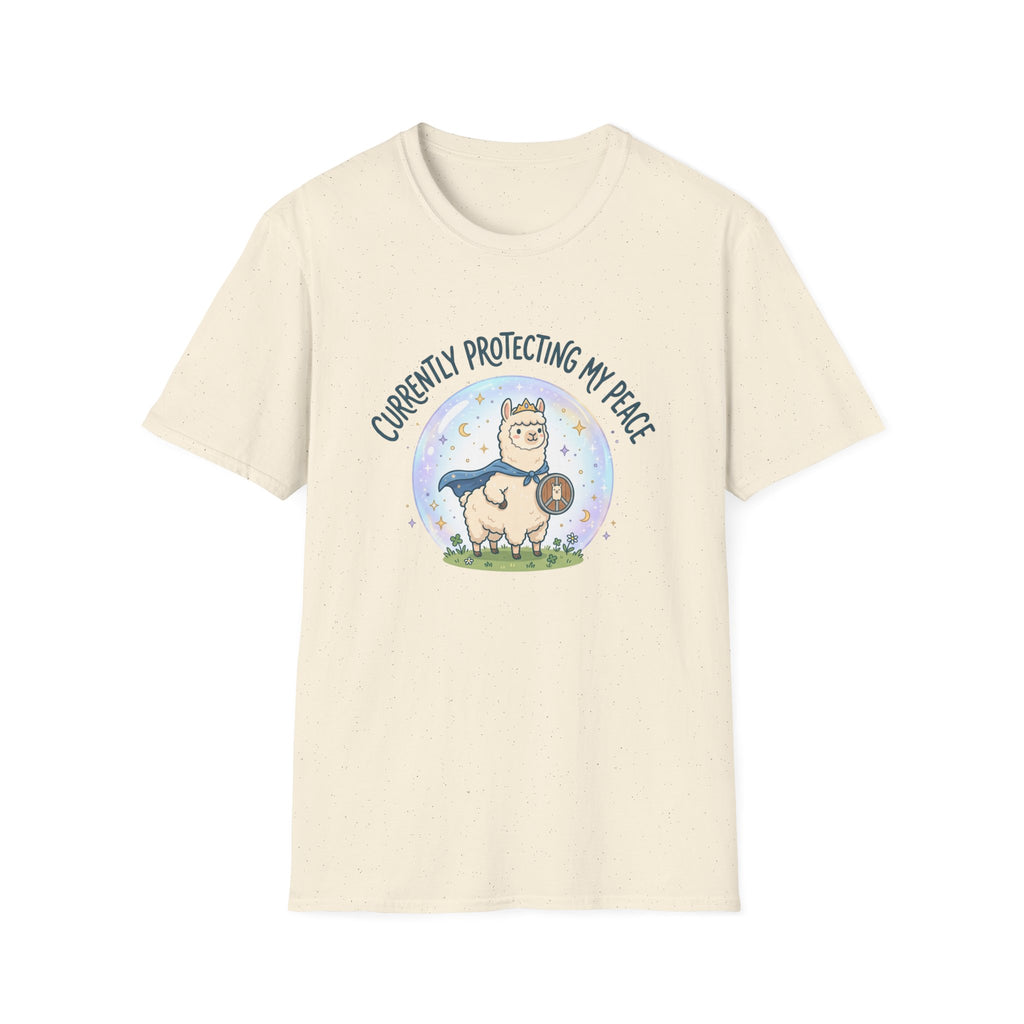Protecting My Peace Llama T-Shirt