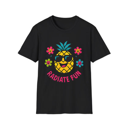 Pineapple Radiate Fun T-Shirt