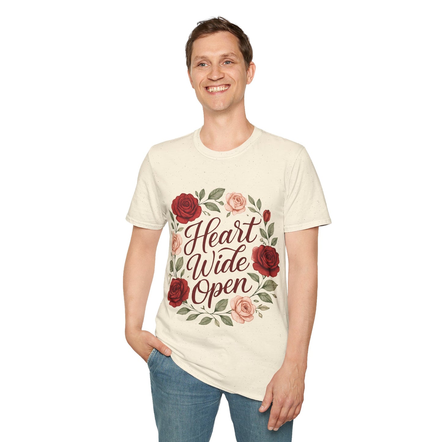 Heart Wide Open Floral T-Shirt
