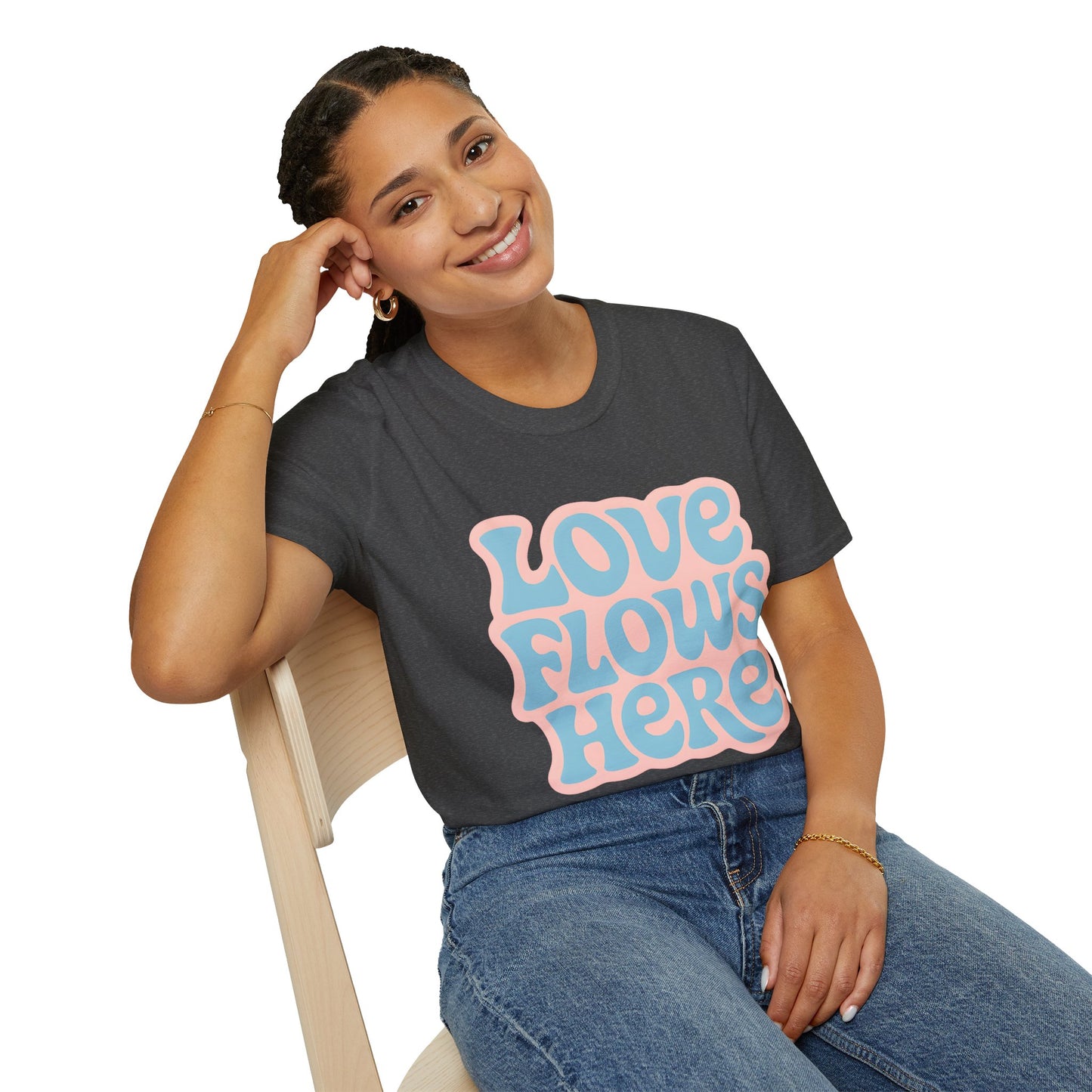 Love Flows Here T-Shirt
