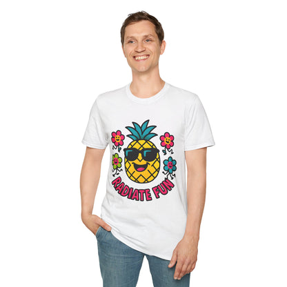 Pineapple Radiate Fun T-Shirt