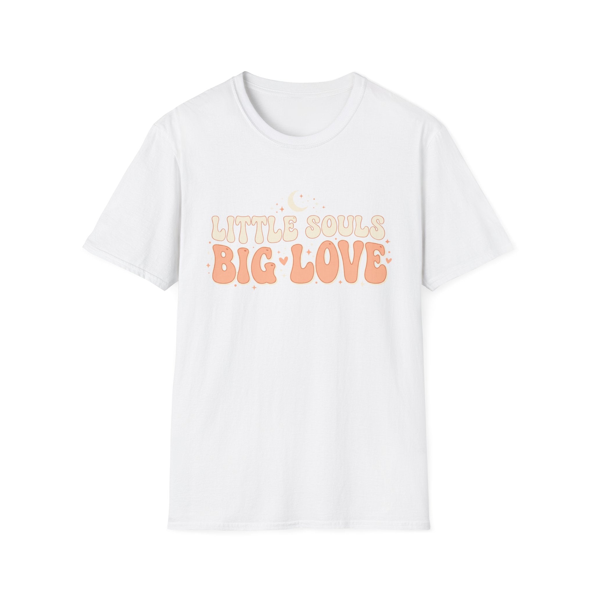 "Little Souls, Big Love" Retro Baby & Mom T-shirt