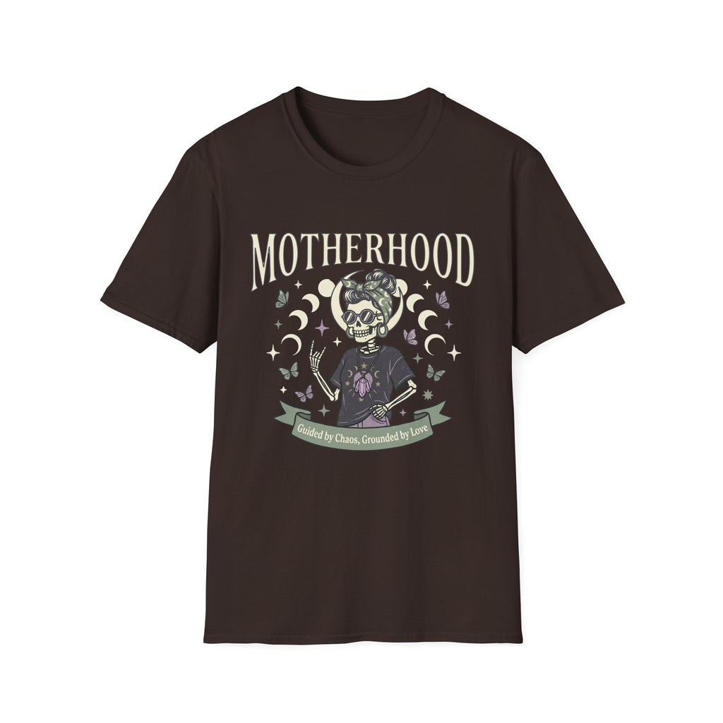 Gothic Mom with Moon Phases T-shirt