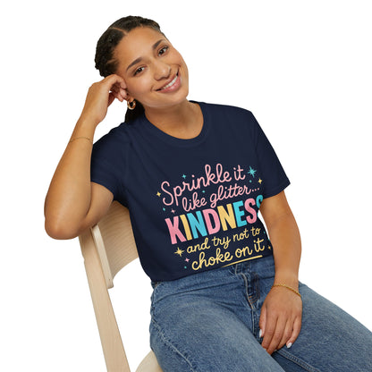 Kindness Glitter T-Shirt