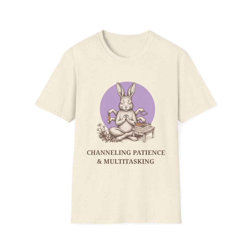 Meditating Bunny T‑Shirt