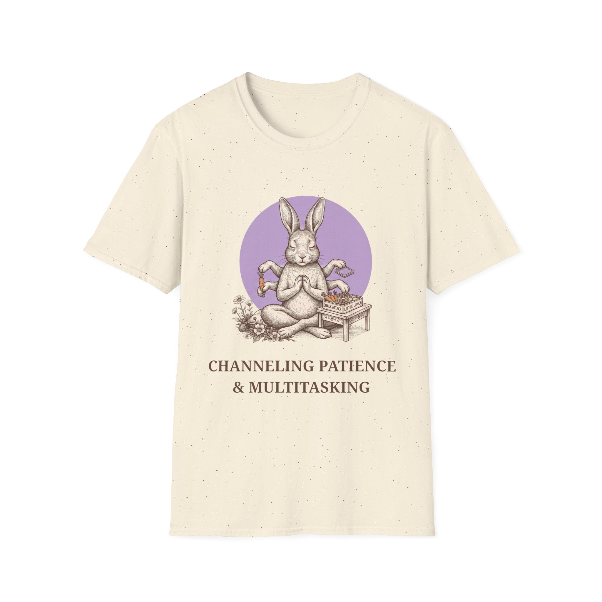 Meditating Bunny T‑Shirt