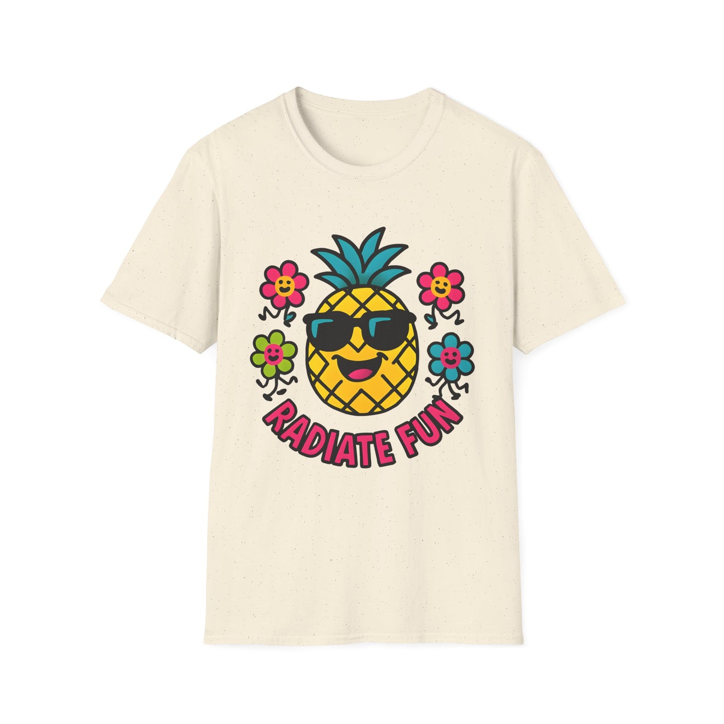 Pineapple Radiate Fun T-Shirt