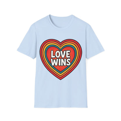 Love Wins Heart T-Shirt