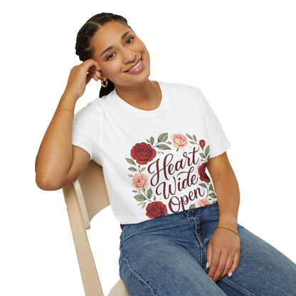 Heart Wide Open Floral T-Shirt