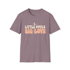 "Little Souls, Big Love" Retro Baby & Mom T-shirt