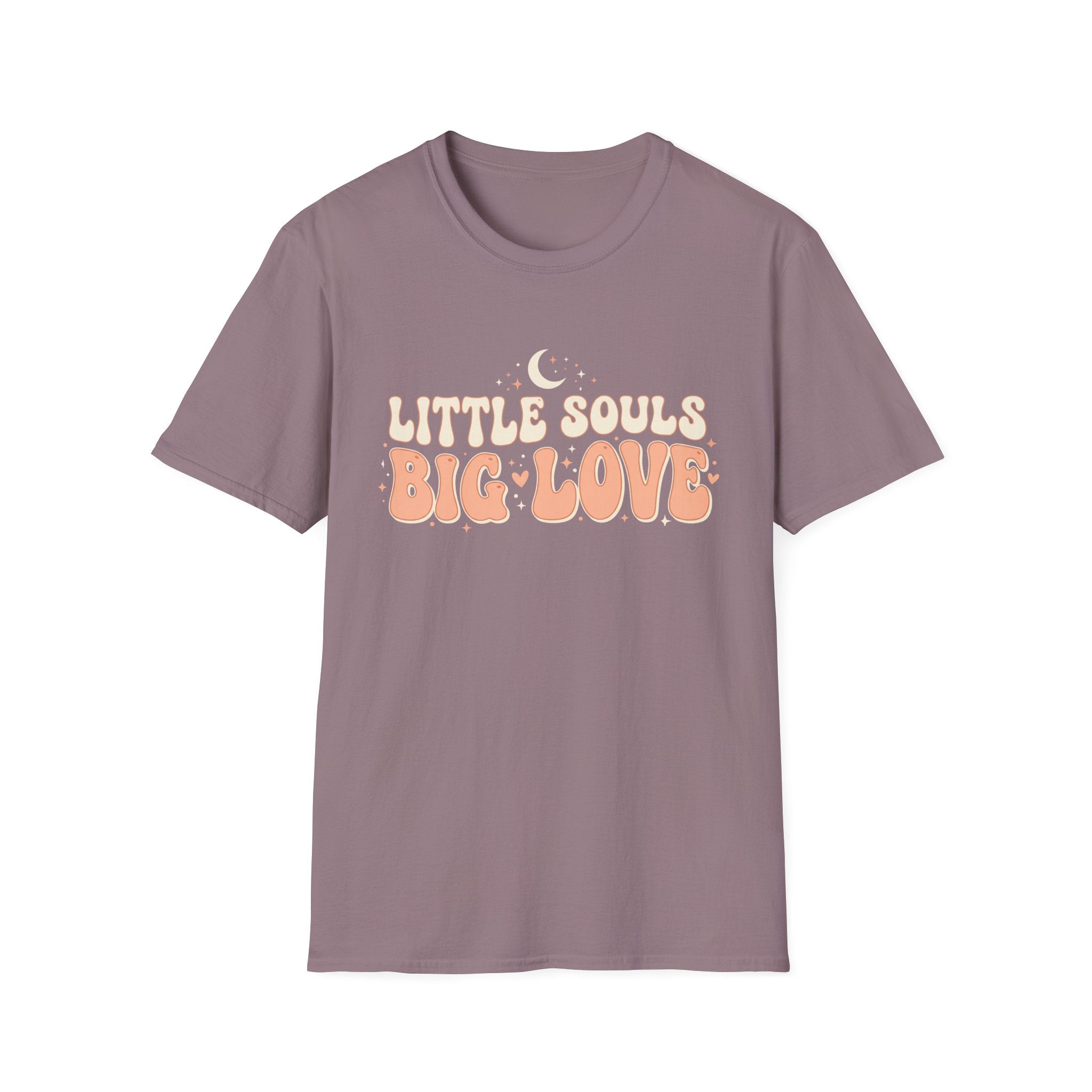 "Little Souls, Big Love" Retro Baby & Mom T-shirt