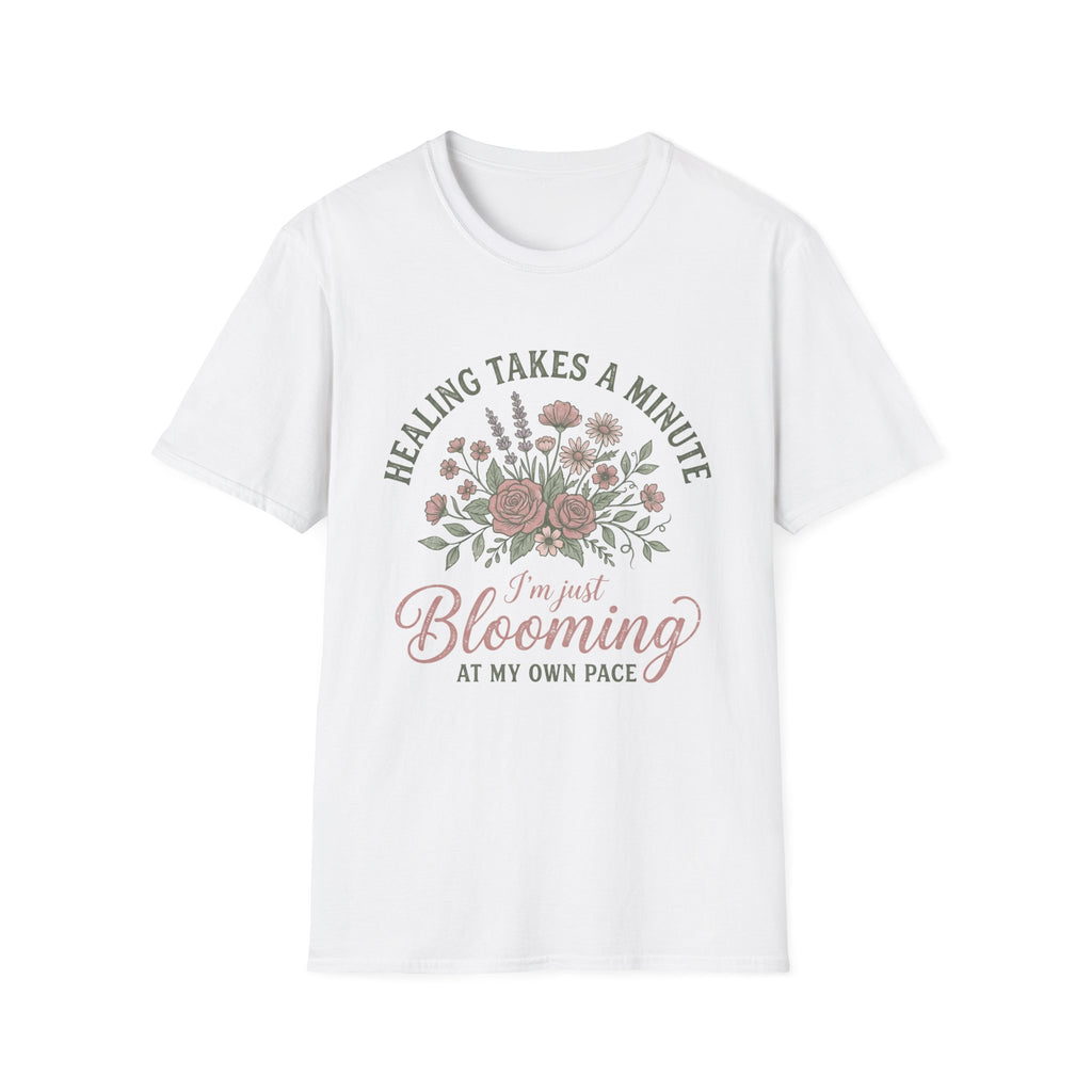Healing Takes a Minute Floral T-Shirt
